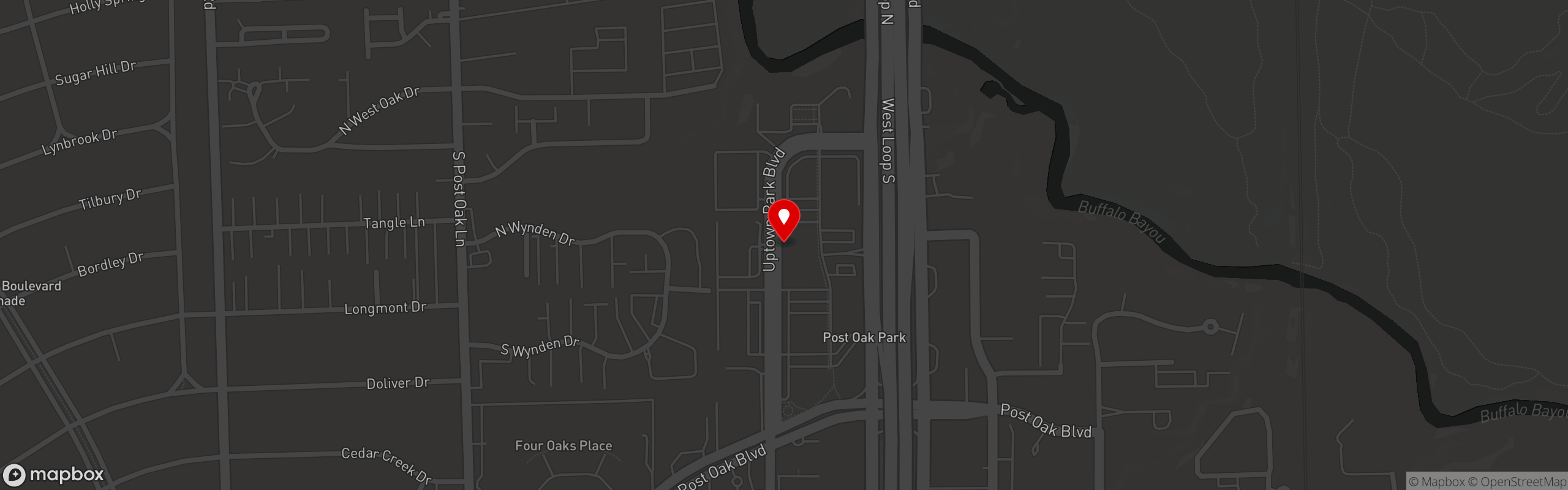 Street map pinning Segreto in Segreto Lounge