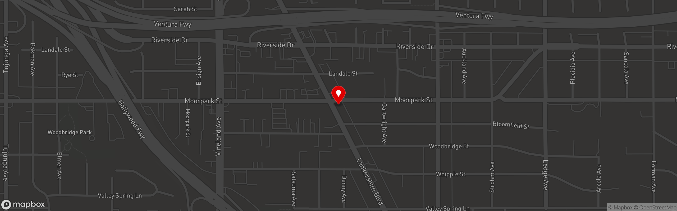 Street map pinning Angelino Trattoria and Pizzeria in Angelino Trattoria and Pizzeria