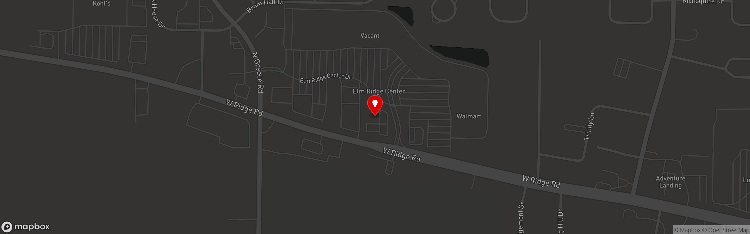 Street map pinning Red Fedele's Brook House in Red Fedele's Brook House