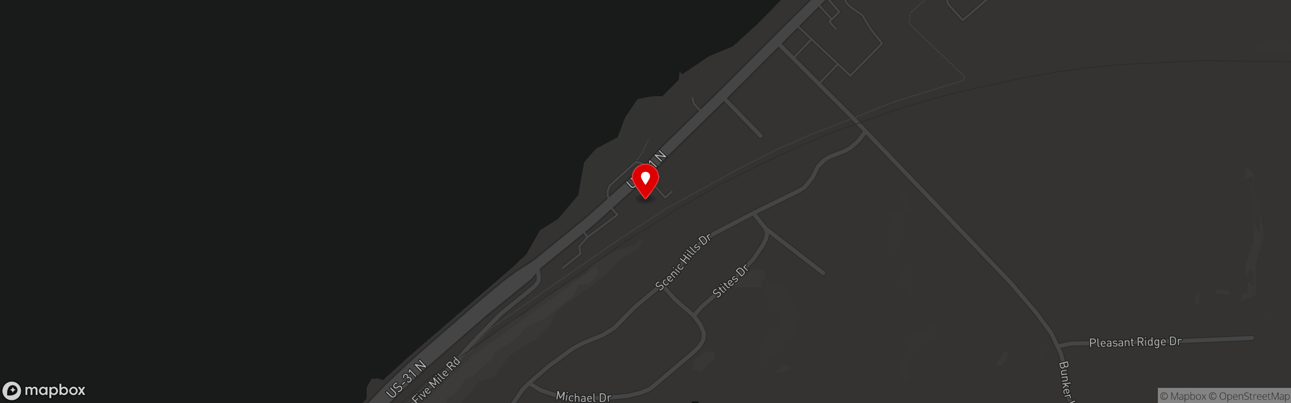 Street map pinning Magnum Hospitality Corporate Site in Magnum Hospitality