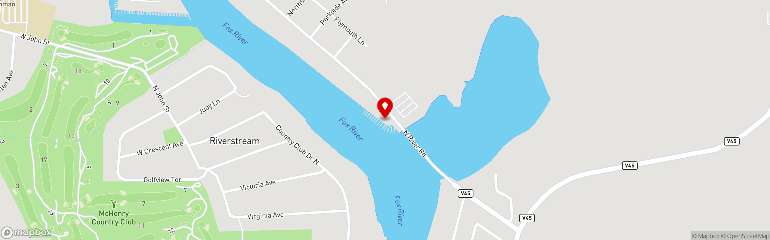 Street map pinning Snuggery River Roadhouse in Snuggery River Roadhouse