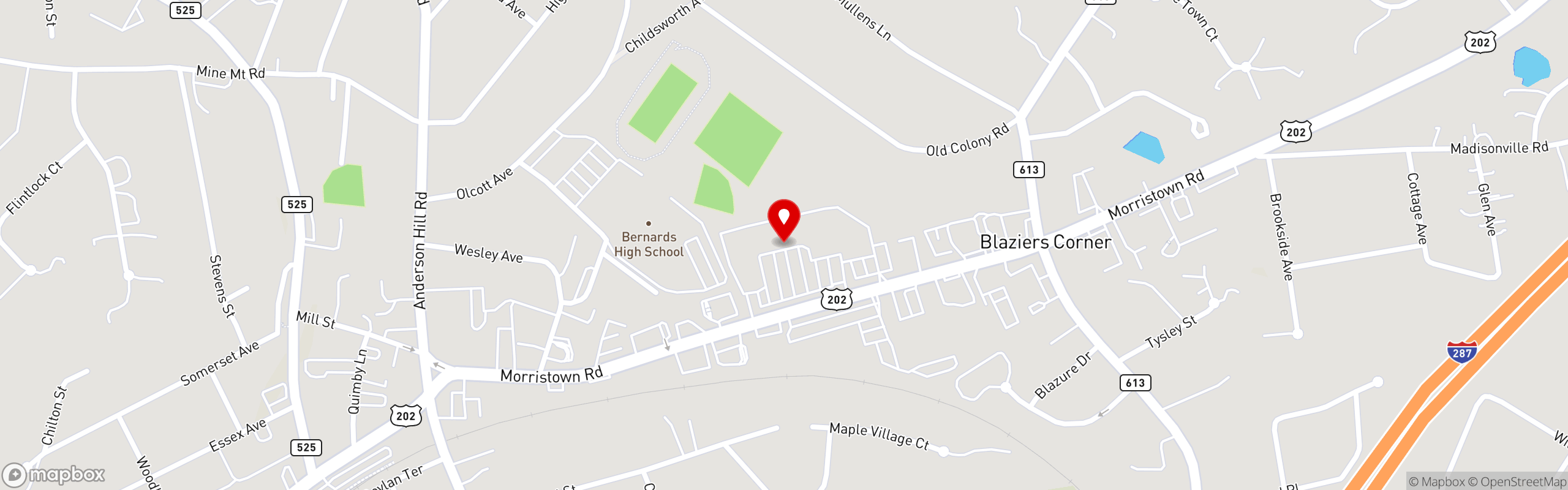 Street map pinning Lenny's Pizzeria & Trattoria in Lenny's Pizzeria & Trattoria