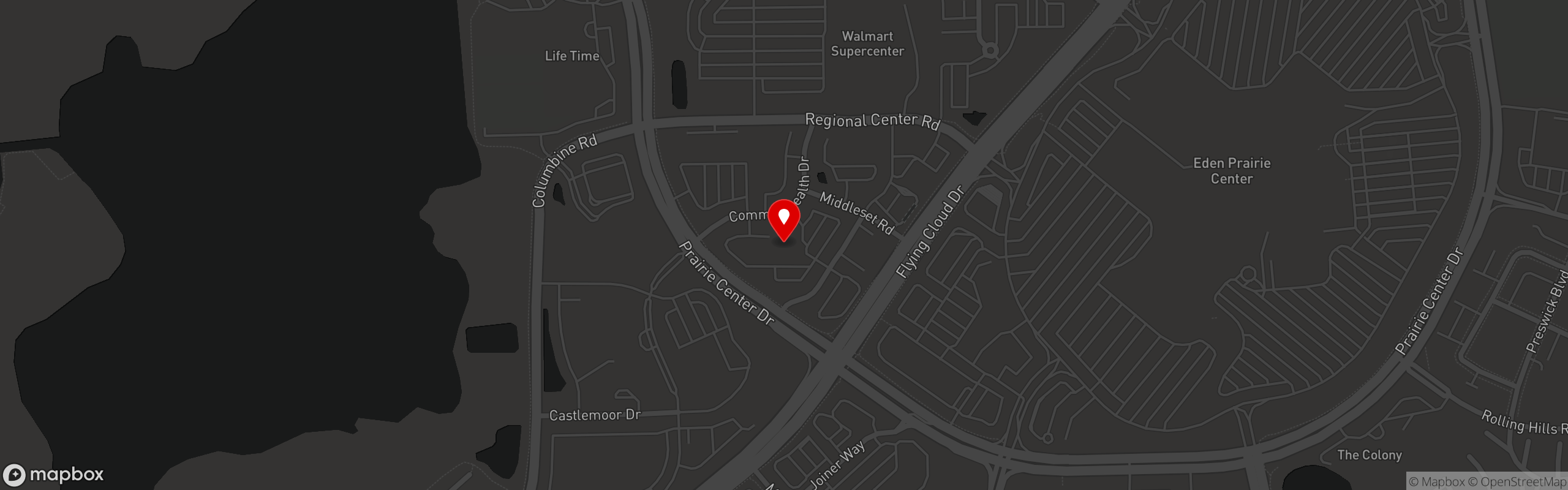 Street map pinning Fat Pants Brewing Co. in Fat Pants Brewing Co
