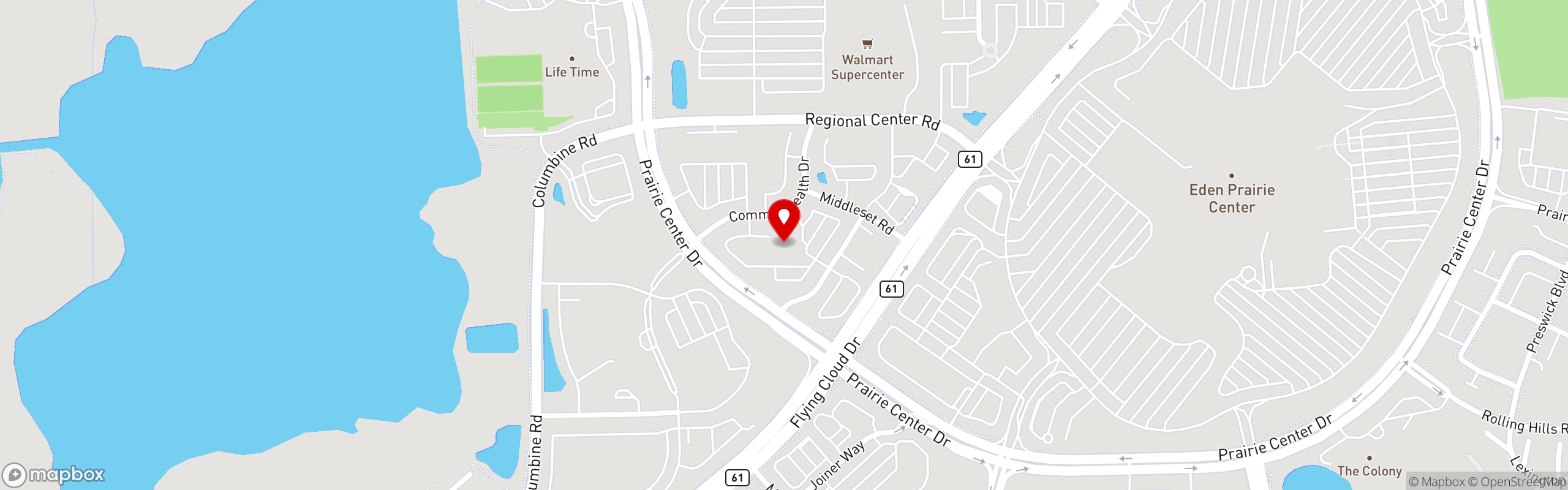 Street map pinning Fat Pants Brewing Co. in Fat Pants Brewing Co