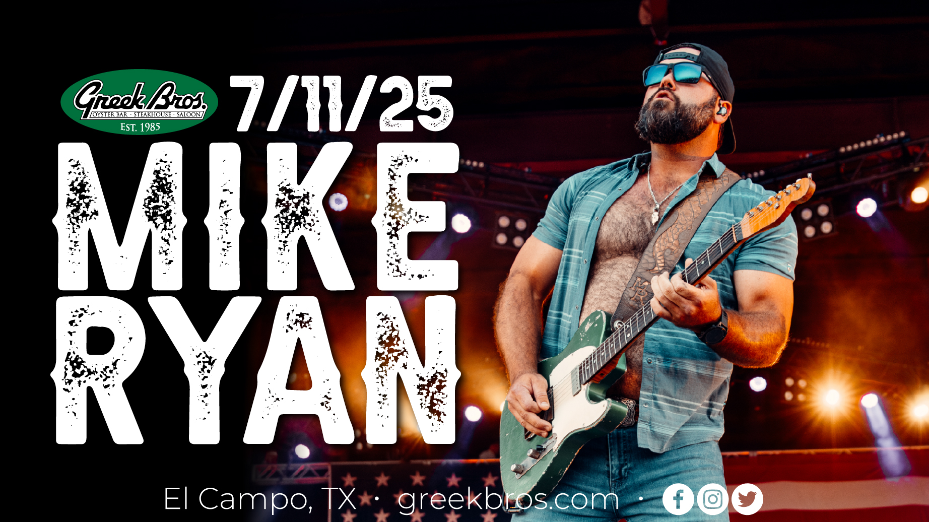 Mike Ryan - Greek Bros. Oyster Bar & Grill - Bar & Grill in TX
