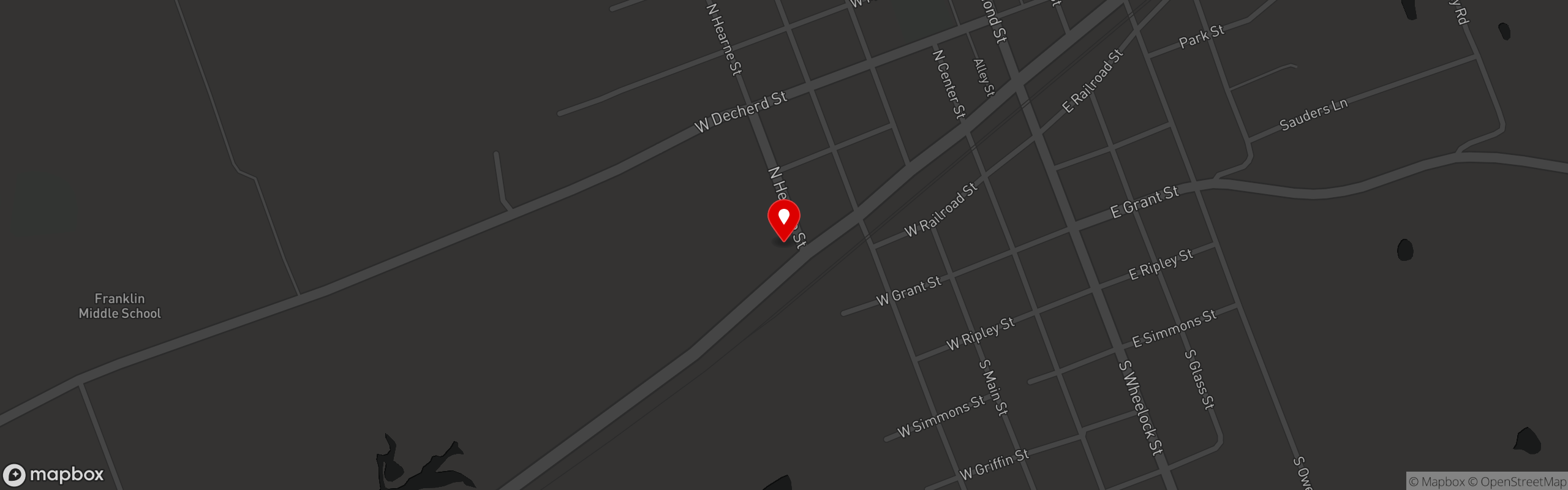 Street map pinning Tia Juanita's Fish Camp in Tia Juanita's Fish Camp - Henderson