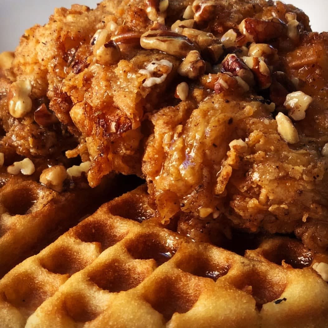 Chicken And Waffle Menu The Southern Porch Southern Restaurant In Alpharetta Ga