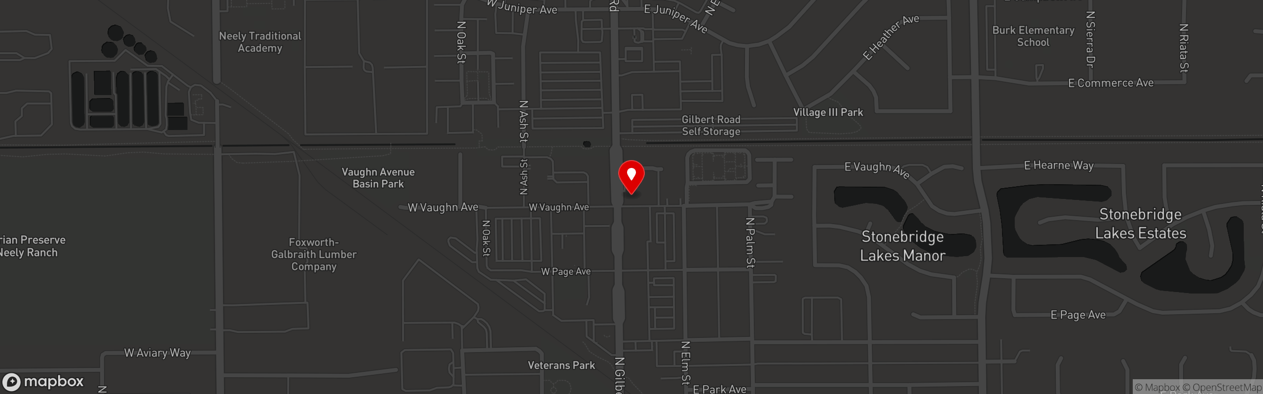 Street map pinning OHSO Brewery + Distillery in OHSO Brewery - Gilbert