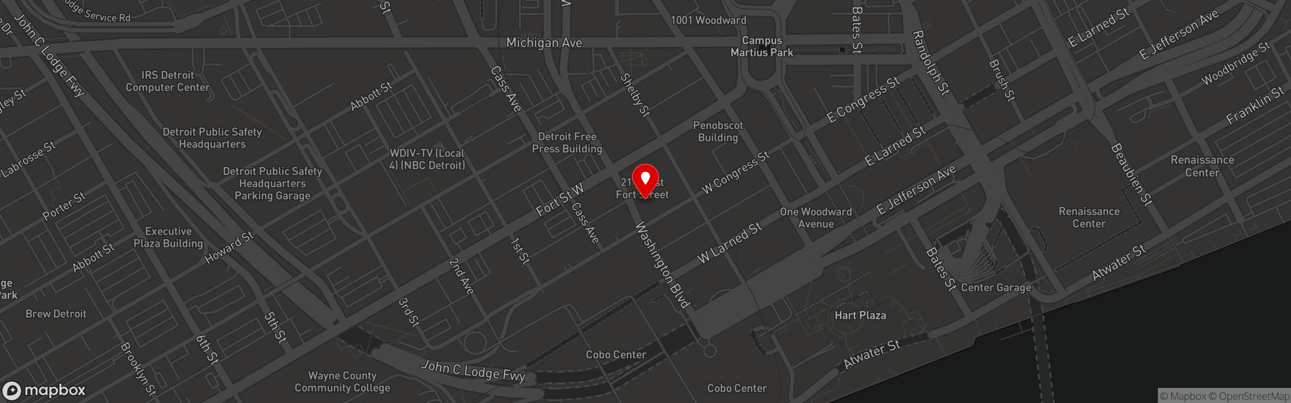 Street map pinning The Social Brews in The Social Brews