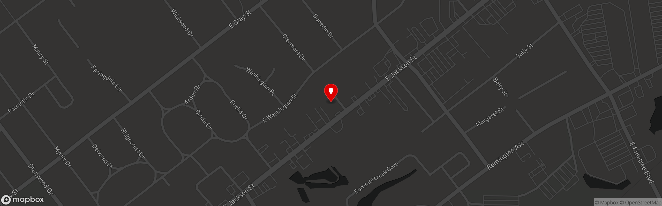 Street map pinning jbcrumbs in JB Crumbs
