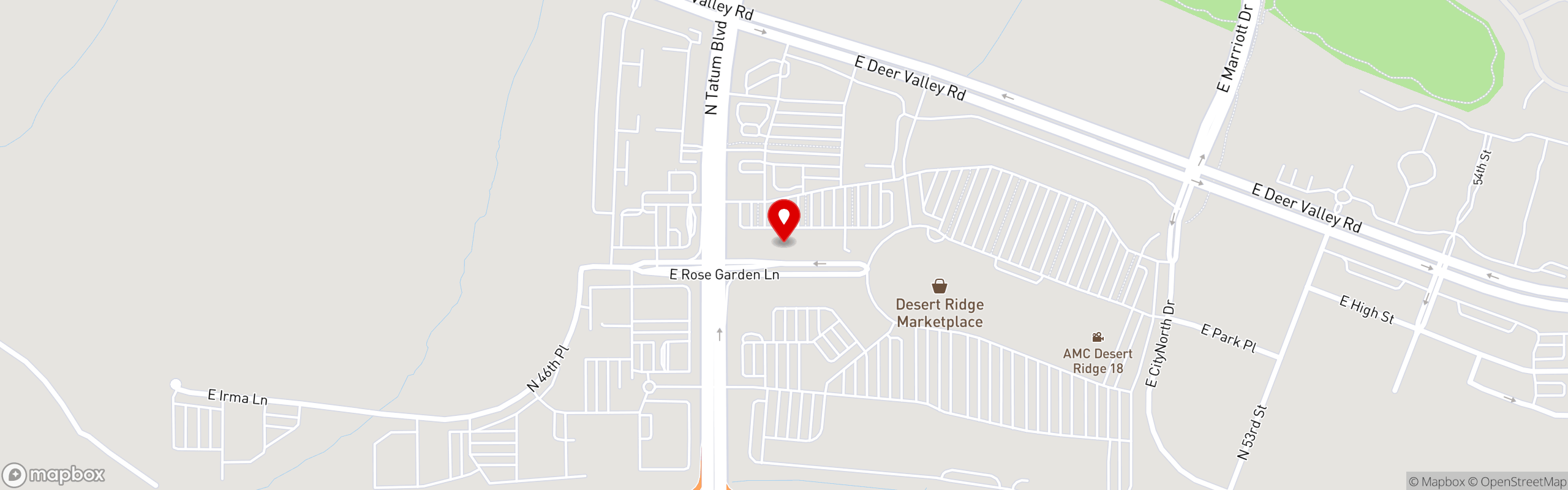 Street map pinning Foley Ranch in Foley Ranch - Desert Ridge