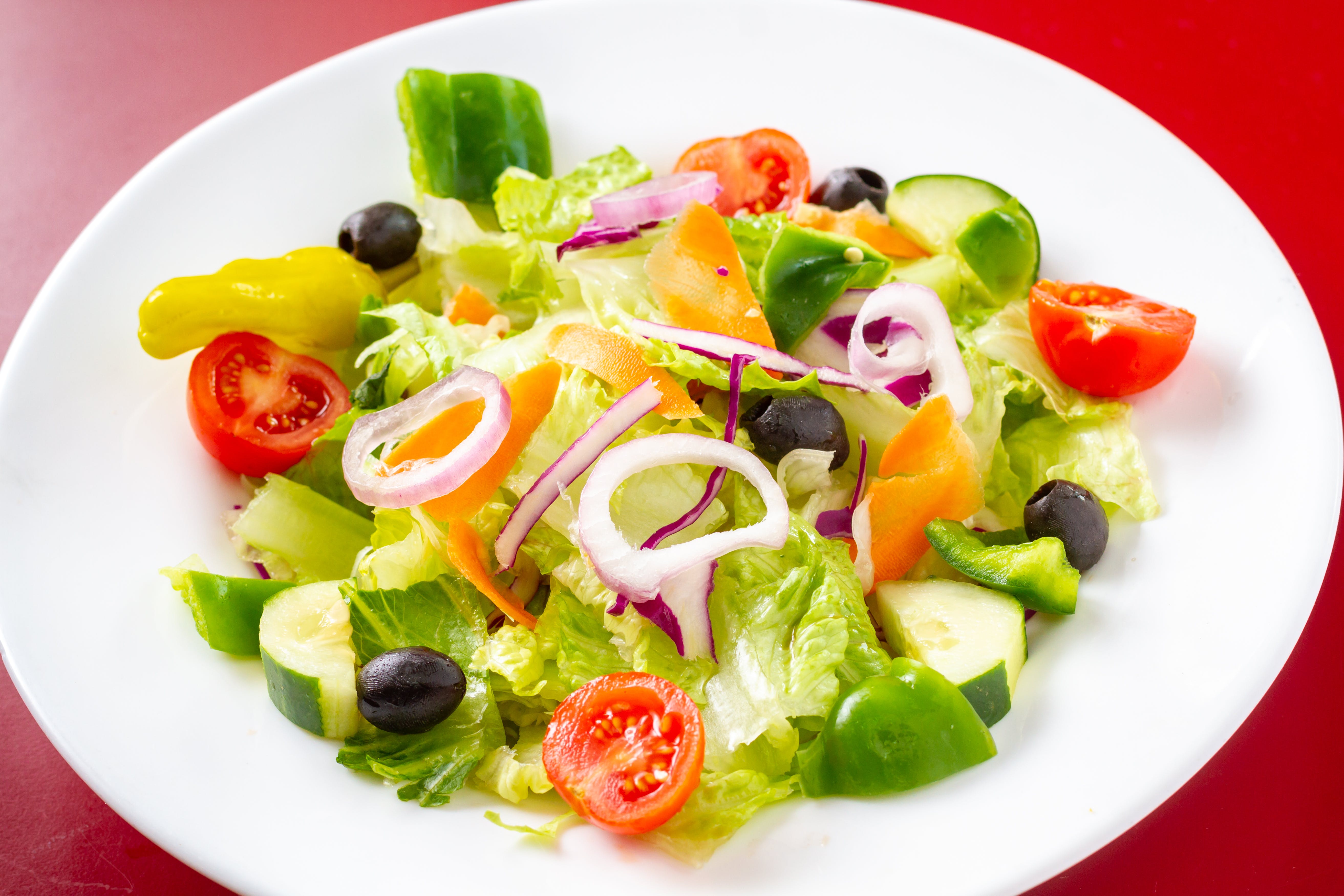 Healthy salad bowl, vibrant ingredients, nourishing feast