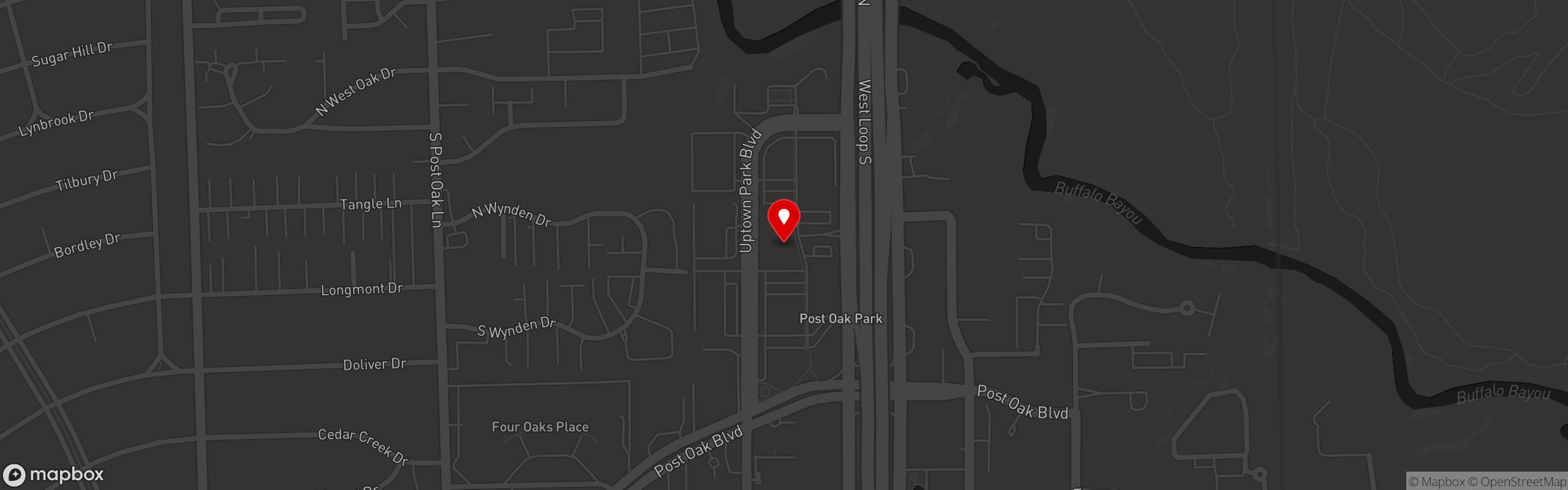 Street map pinning URBE in URBE