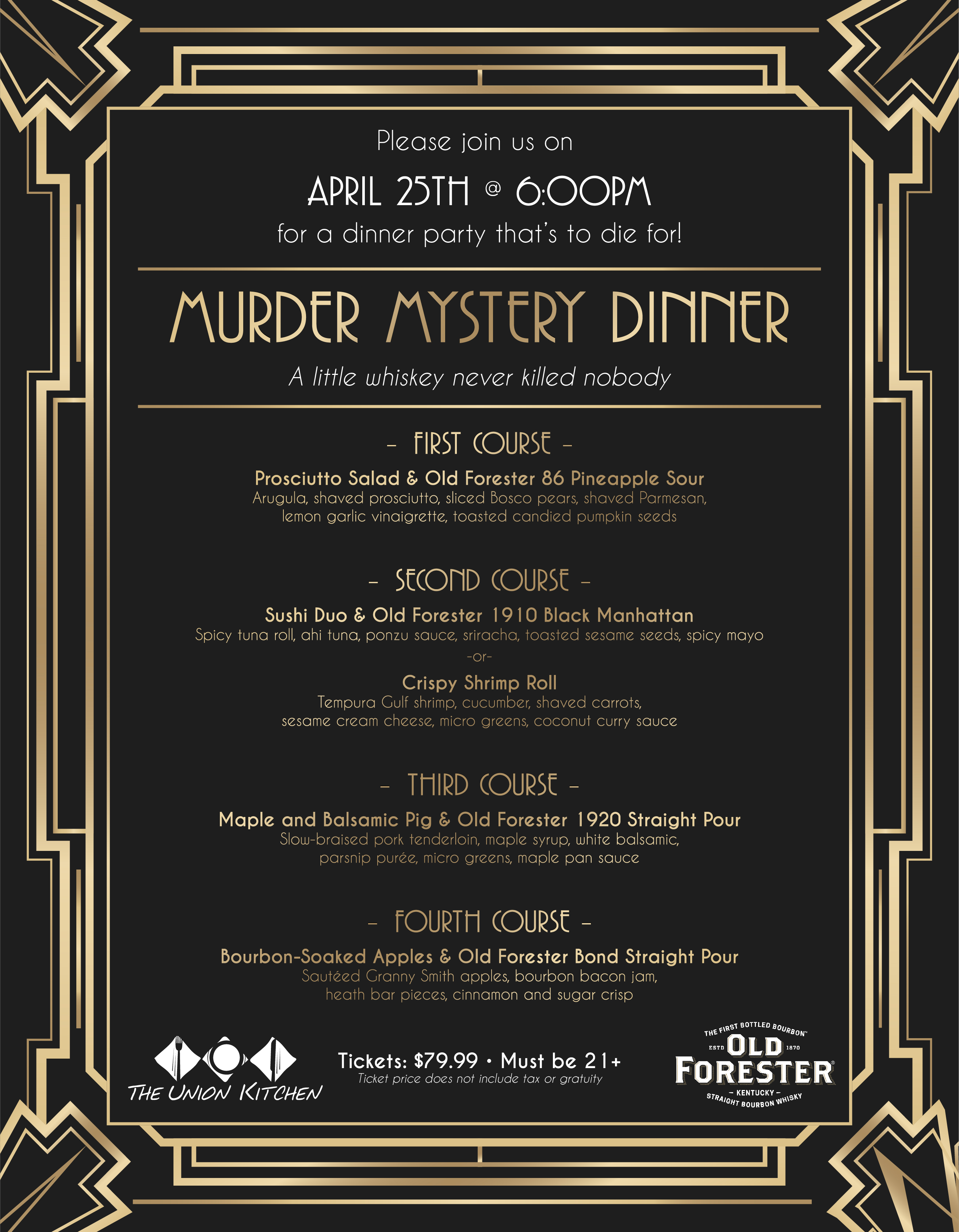 A Murder Mystery Dinner - A Party Like No Other