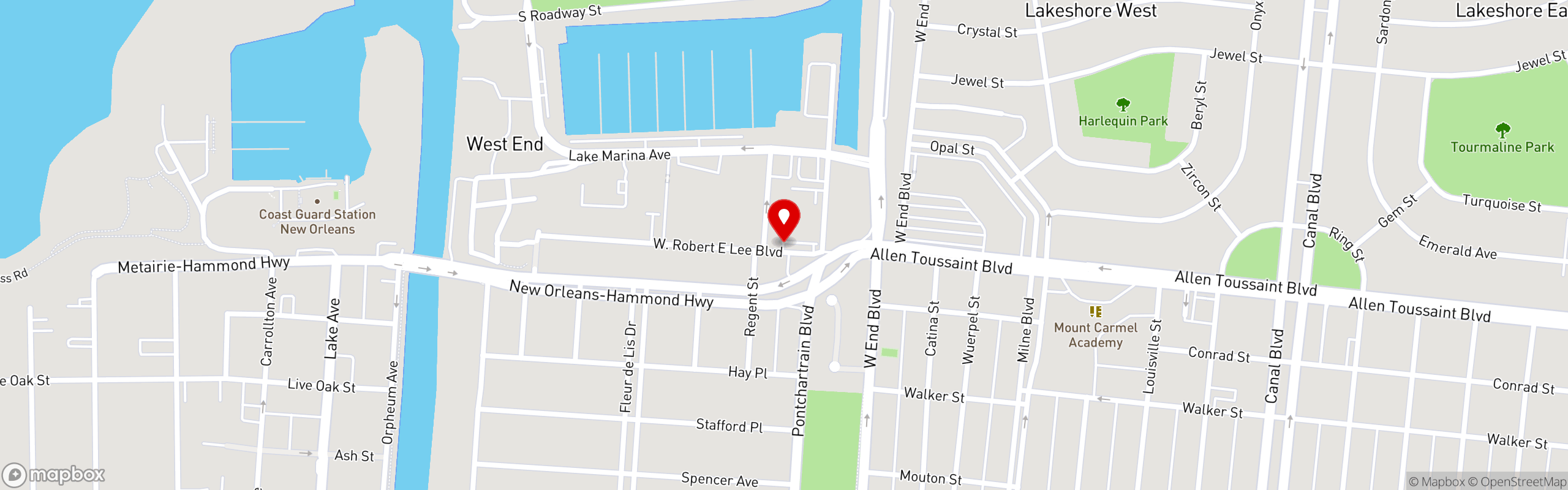 Street map pinning Thai Zaap Group in Zaap n Go Late Night Thai Kitchen