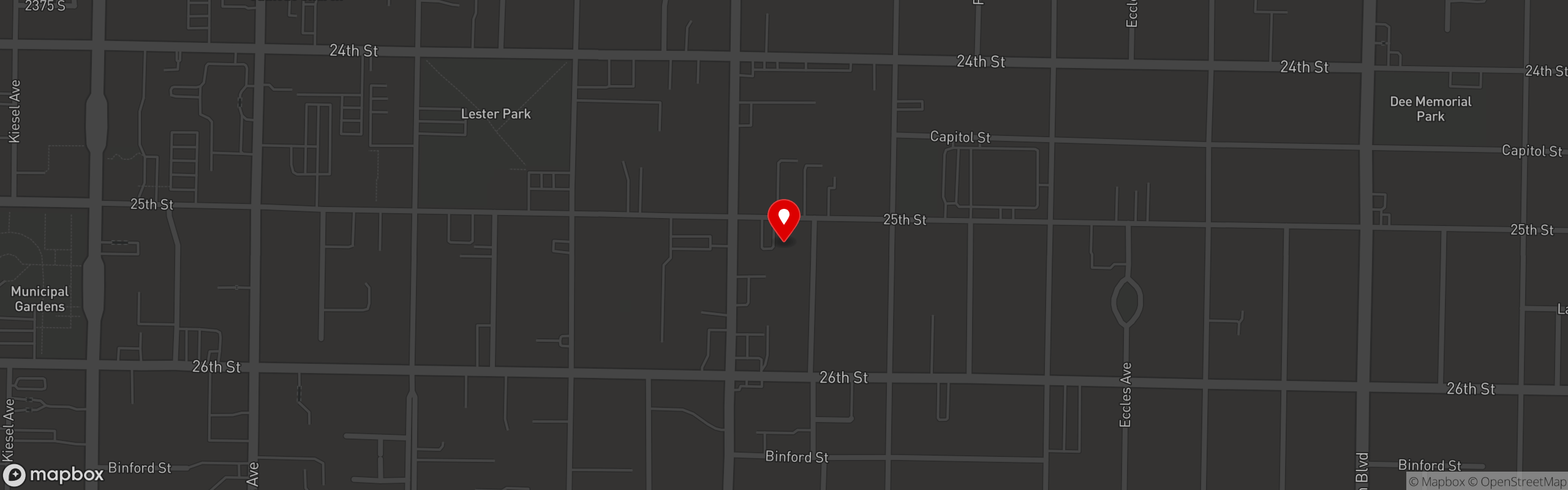 Street map pinning Puente Viejo Mexican Steakhouse in Puente Viejo Mexican Steakhouse