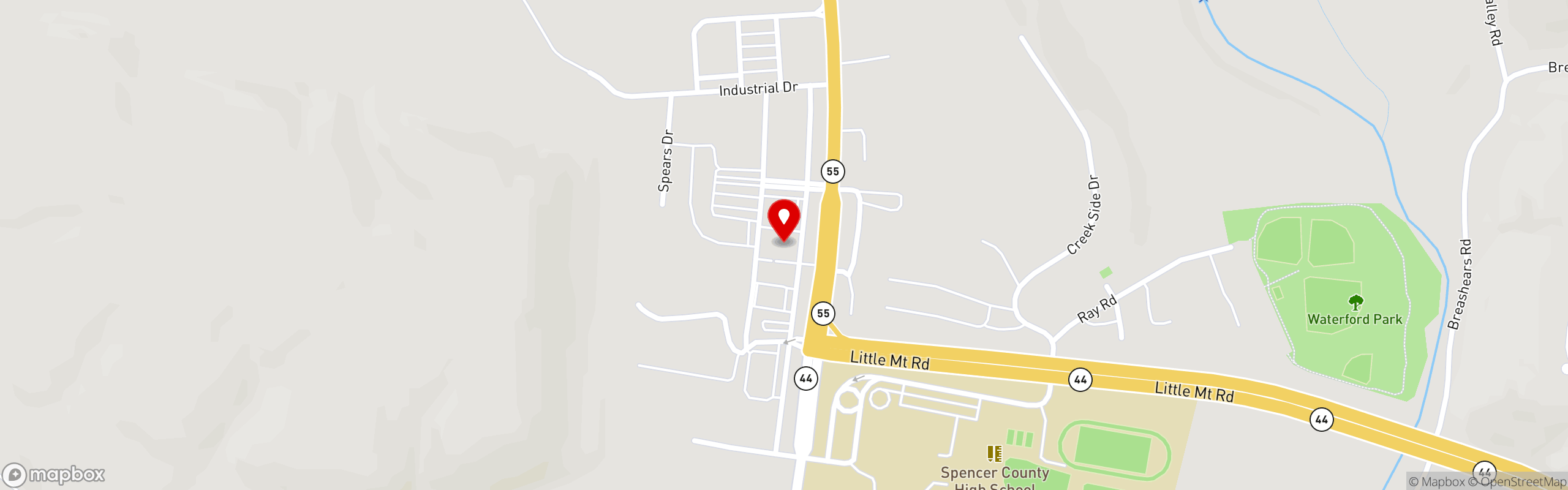 Street map pinning Fresh Take Deli & Grill in Fresh Take Deli & Grill