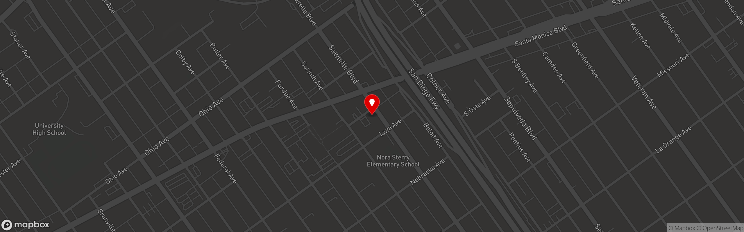 Street map pinning Emporium Thai Market in Emporium Thai Market