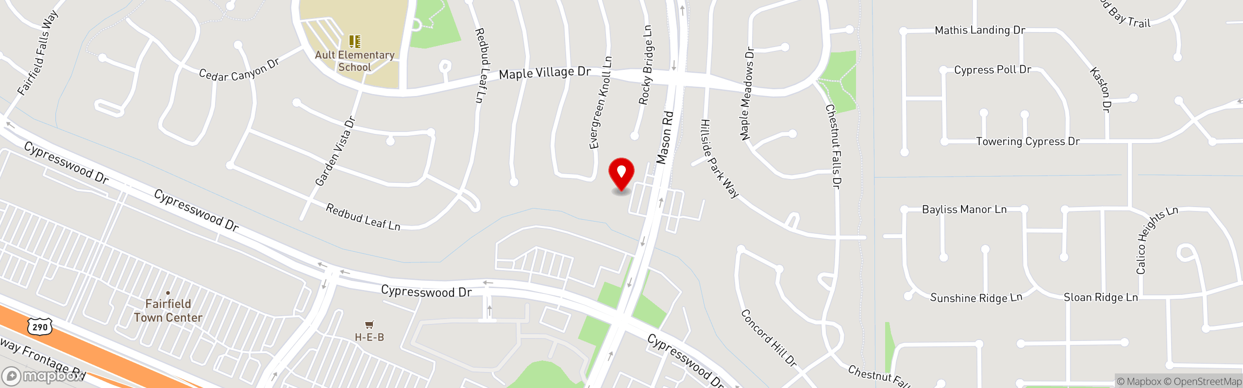 Street map pinning 4 Brothers NY Bagels in Fairfield