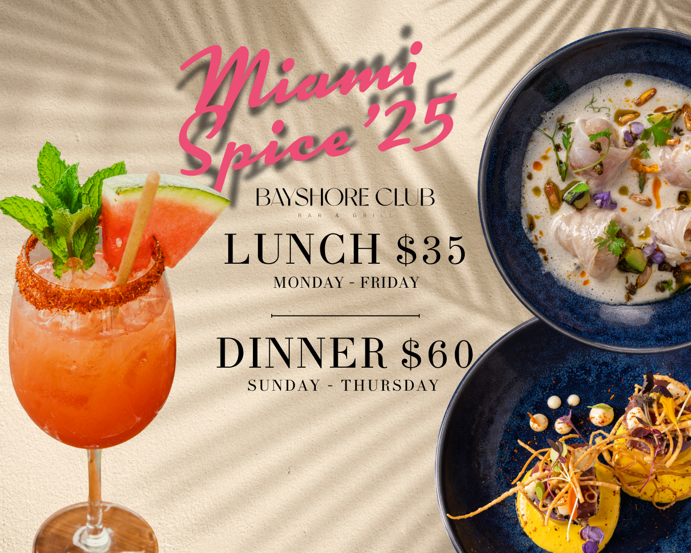 Coconut Grove Restaurant | Waterfront Dining & Bar | Miami | Bayshore Club