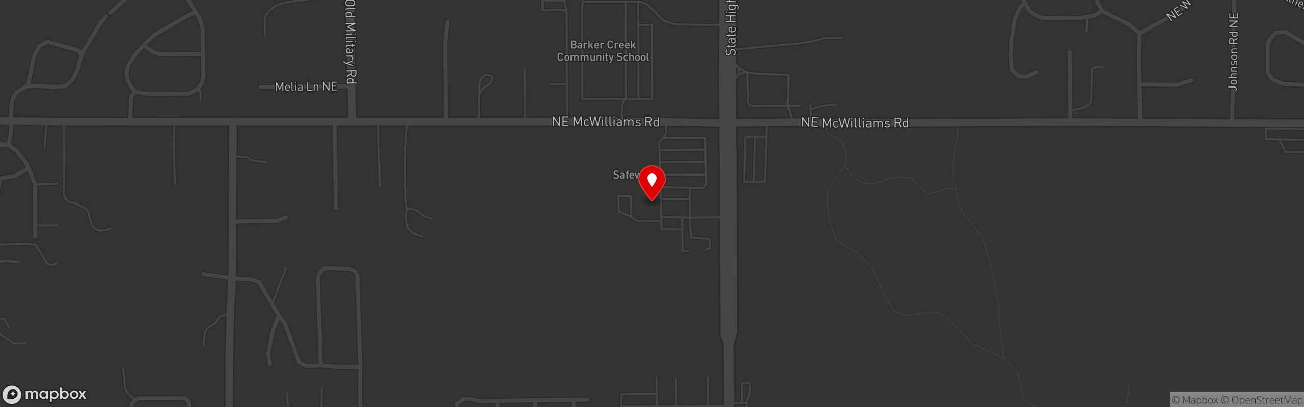 Street map pinning Yamazaki Sushi & Steaks in Yamazaki Sushi & Steaks