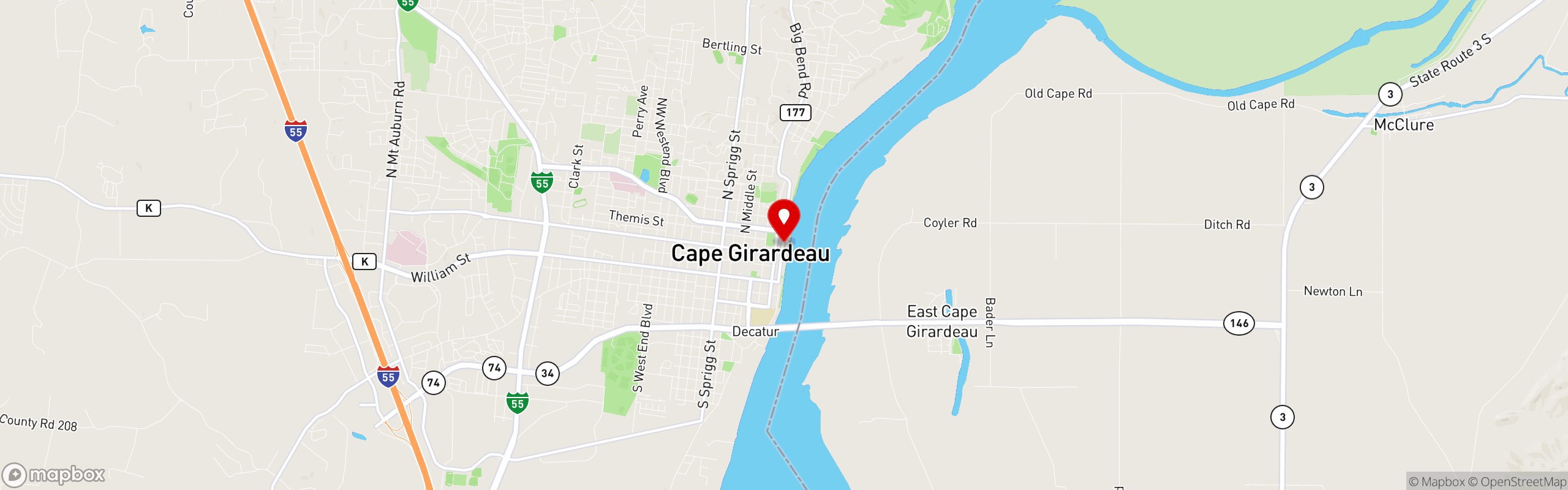 Street map pinning 36 Restaurant & Bar in 36 Restaurant