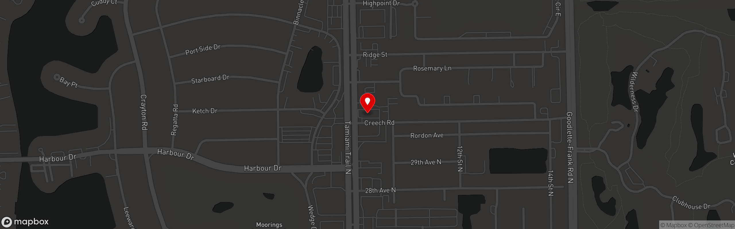 Street map pinning Hyde N Chic Restaurant in Hyde n Chic Restaurant