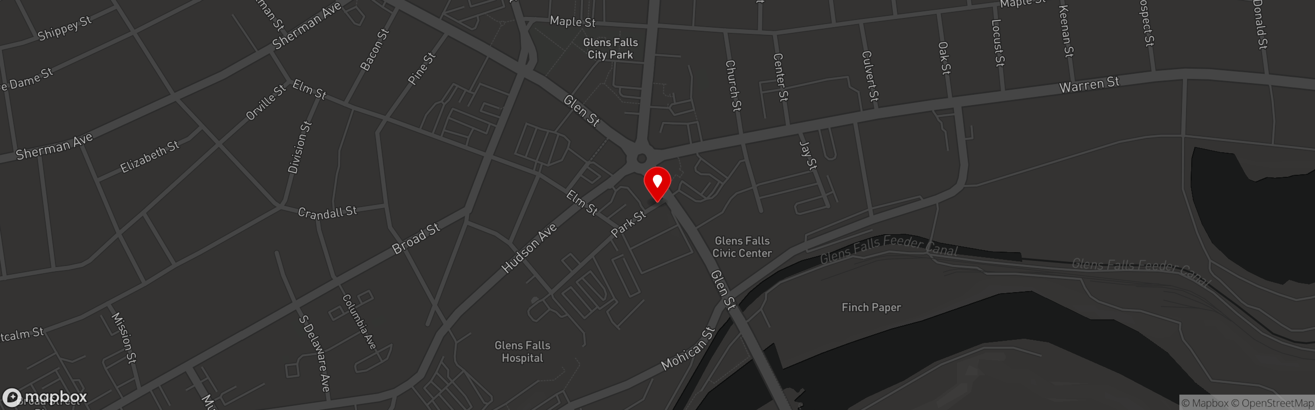 Street map pinning Fire Mission Smokehouse in Fire Mission Smokehouse & Taproom