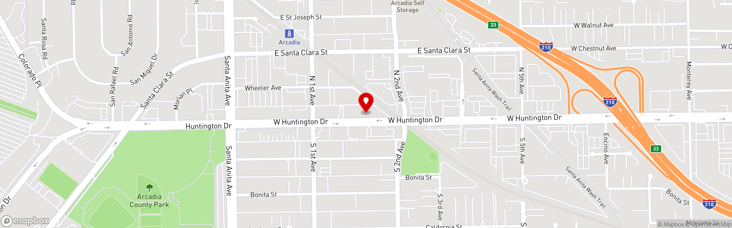 Street map pinning Matt Denny's Ale House Restaurant in Matt Denny's Ale House Restaurant