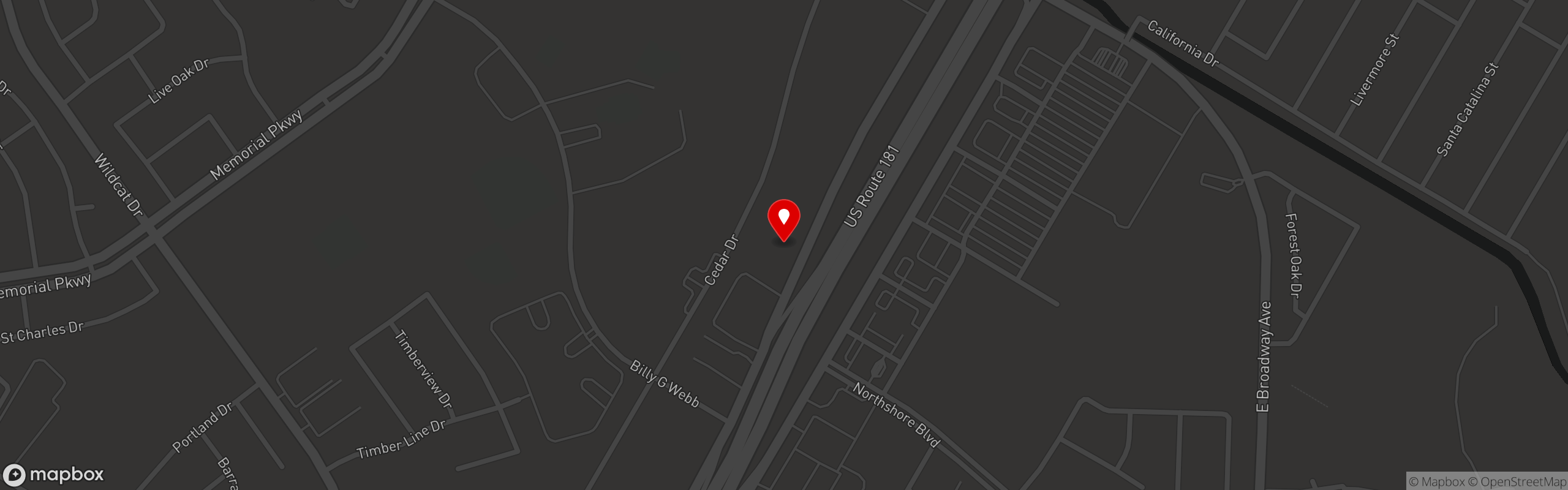 Street map pinning Pep's Mexican Steakhouse in Portland