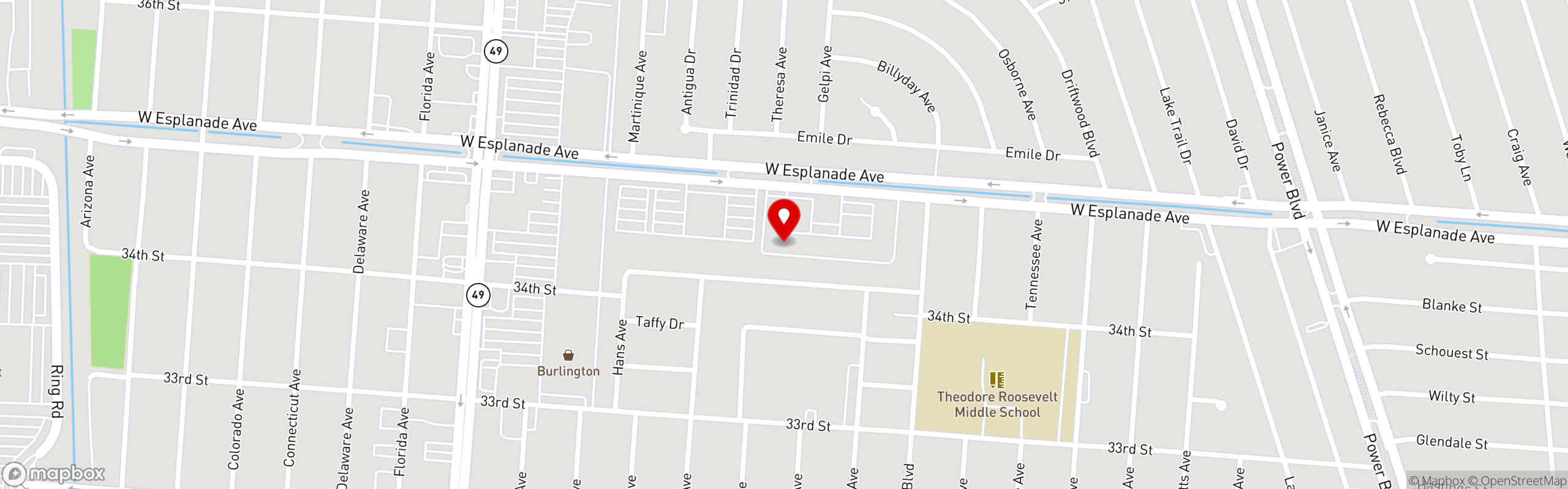 Street map pinning Kaiseki Japanese Bistro in Kaiseki Japanese Bistro
