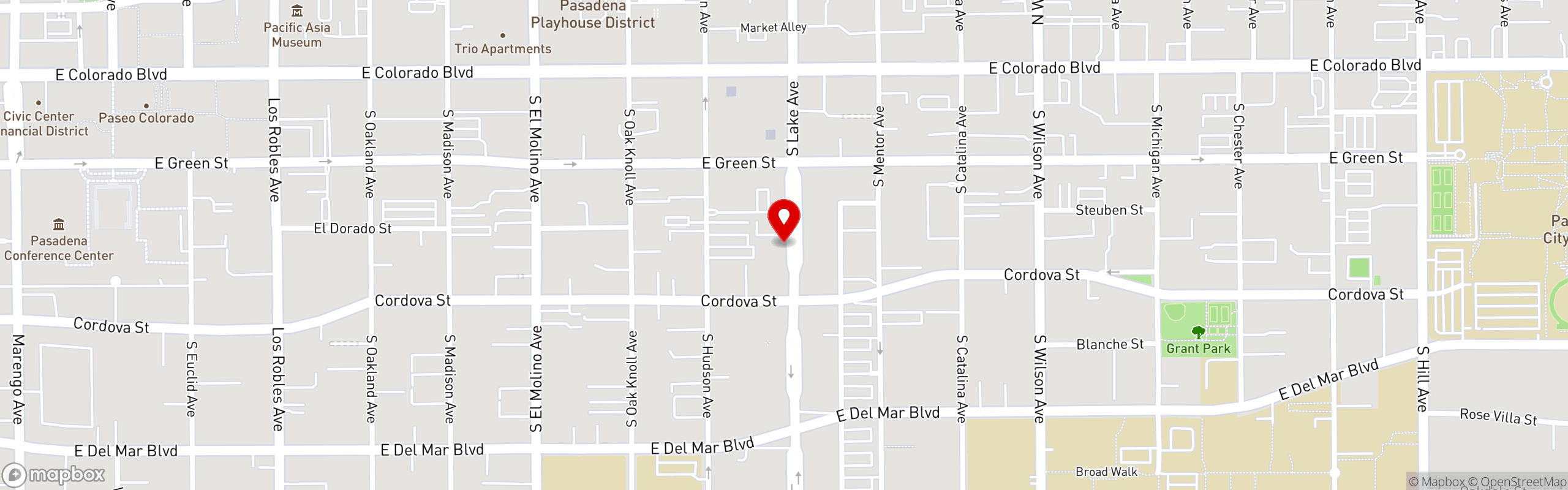 Street map pinning Celestino Ristorante in Celestino Ristorante