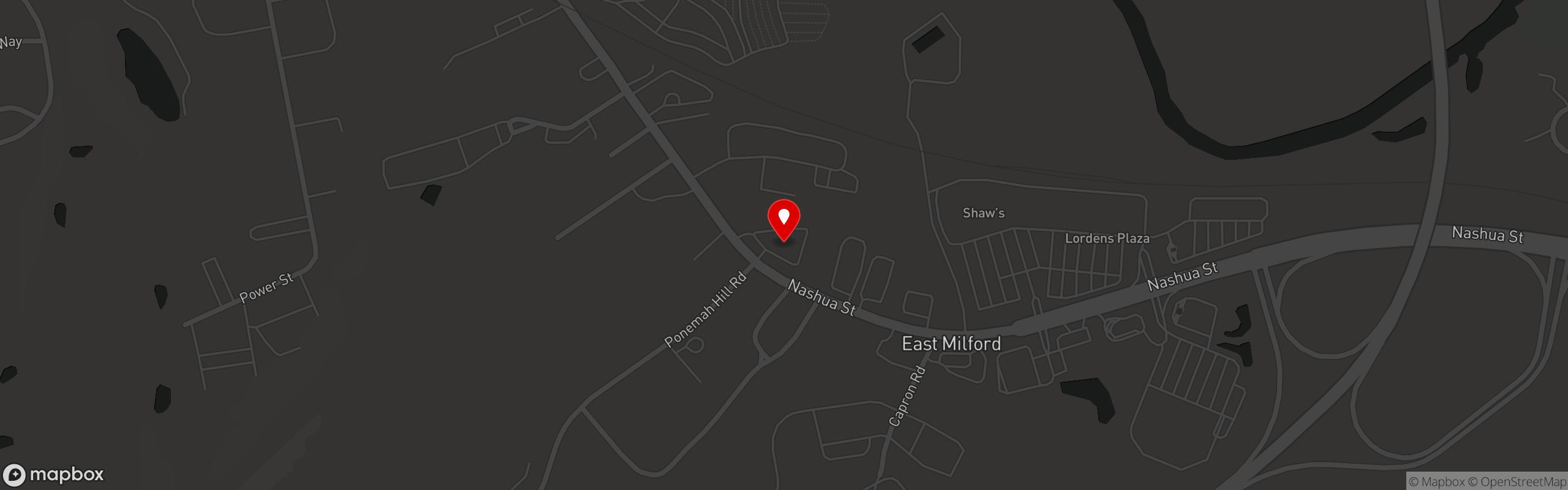 Street map pinning Giorgio's Ristorante & Bar in Milford