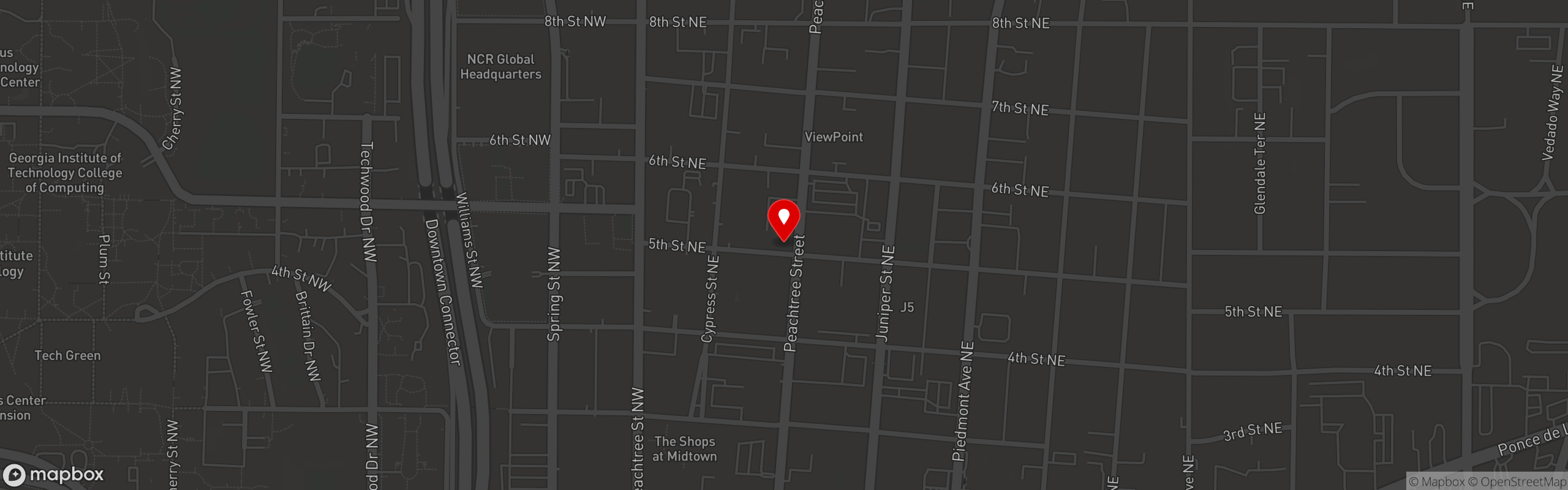 Street map pinning El Valle in El Valle