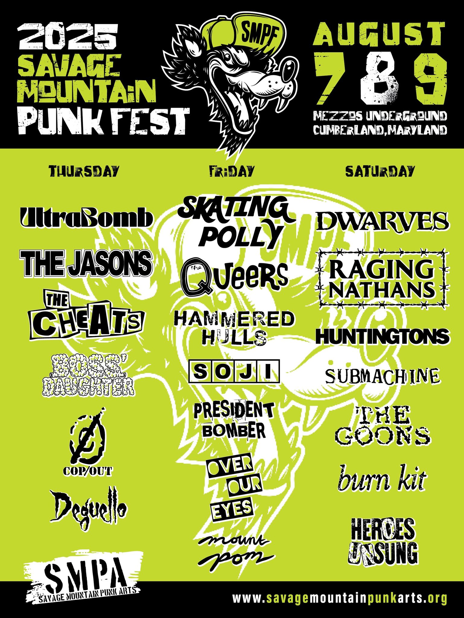 Savage Mountain Punk Fest 25 - MEZZOS