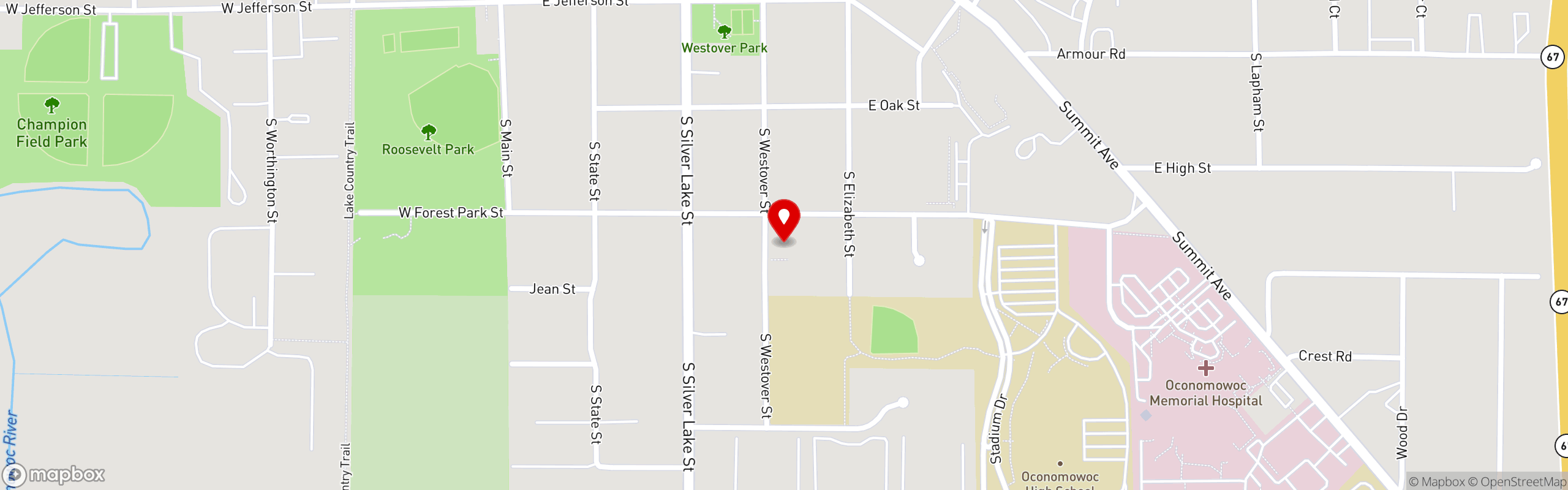 Street map pinning On Purpose Psyche in On Purpose Psyche