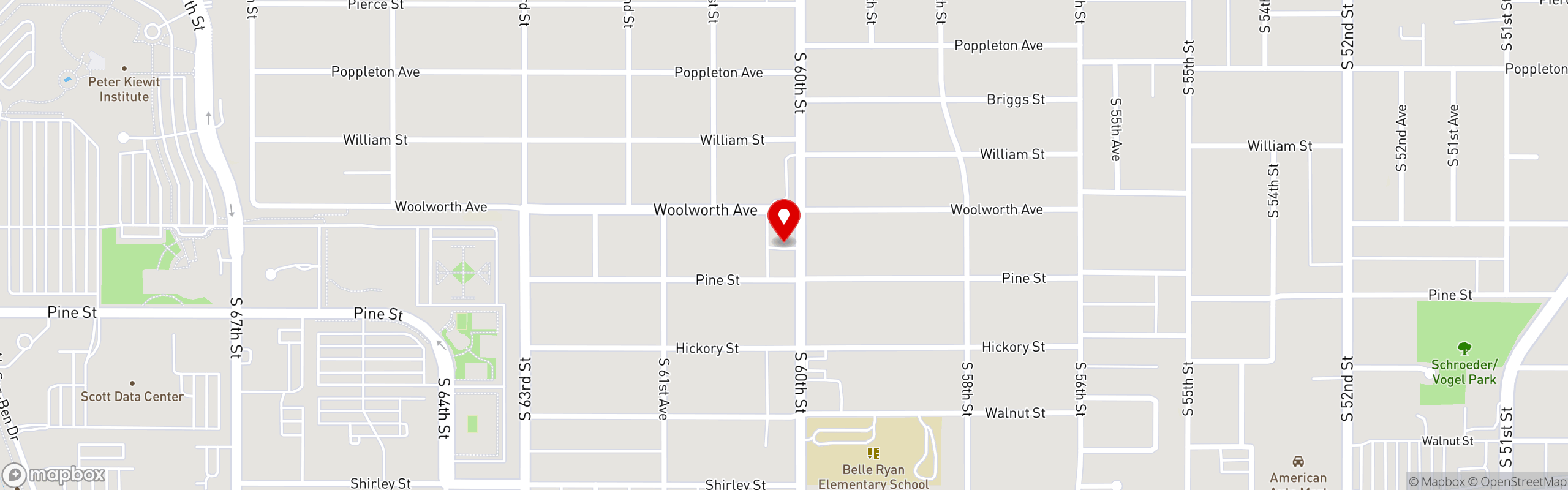 Street map pinning Tracks Lounge in Askarben