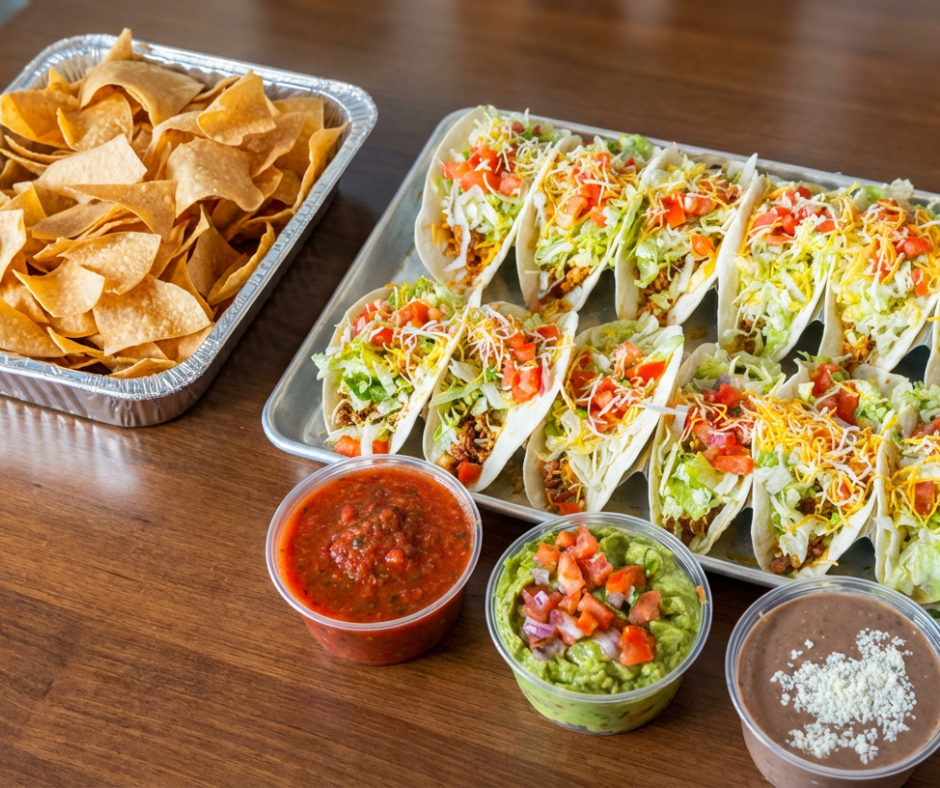 Firecracker Shrimp Tacos - Lago Tacos – Mexican Restaurant