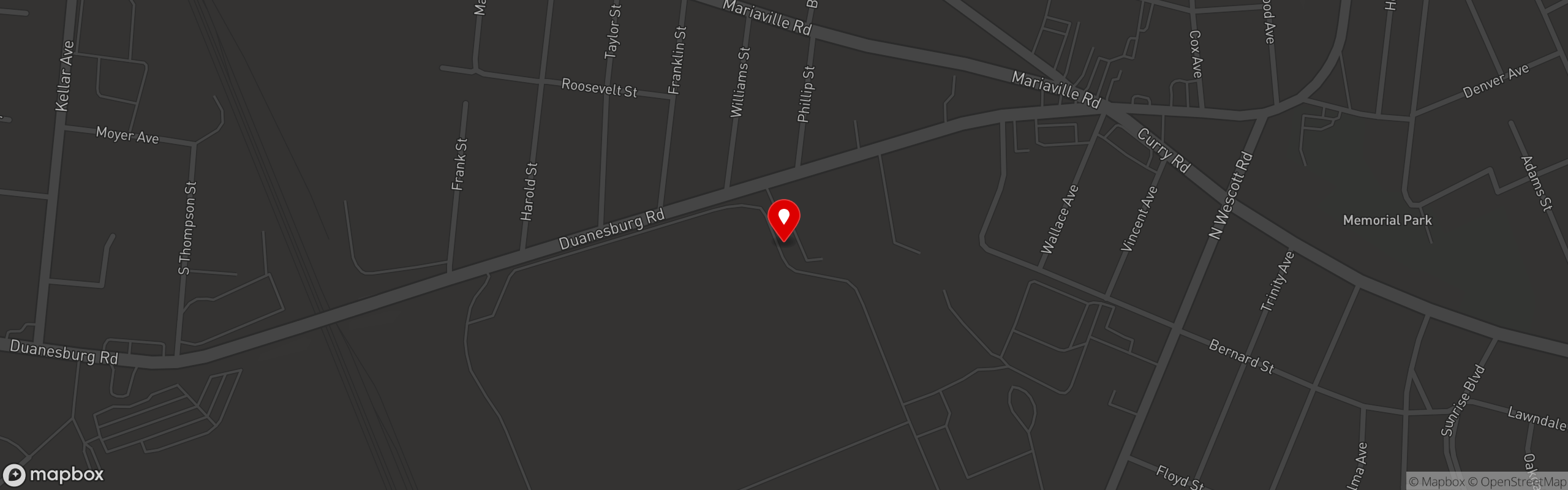 Street map pinning Armondo's Villa Tuscan Grill in Armondo's Villa Tuscan Grill