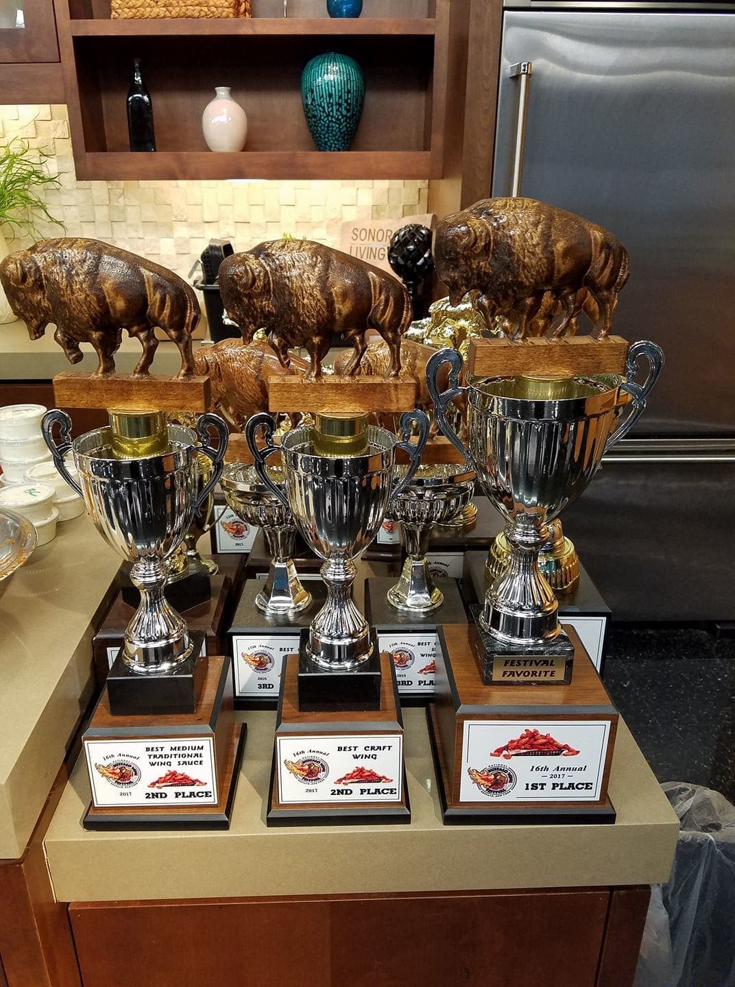 Medium Chicken Wing Trophy