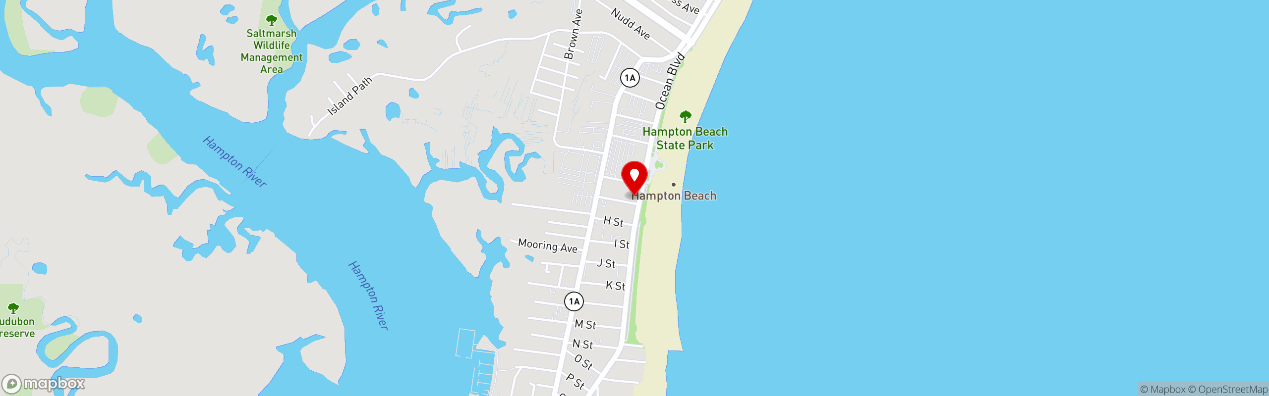 Street map pinning Sea Ketch Restaurant in Sea Ketch Restaurant