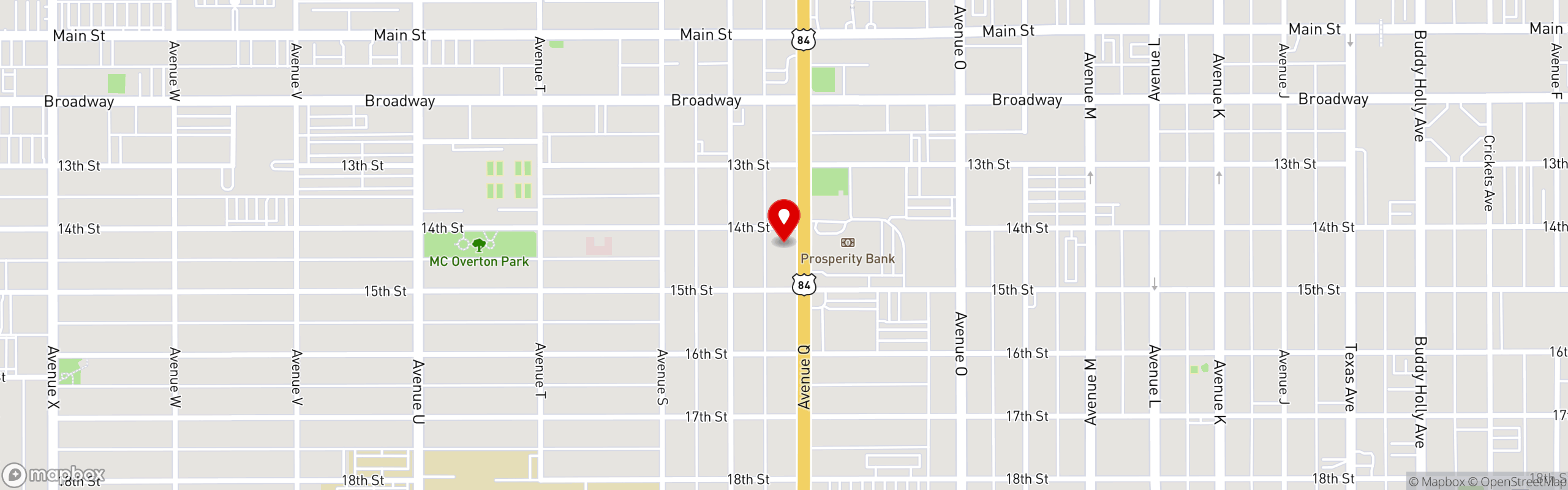 Street map pinning Flippers Tavern in Flippers Tavern