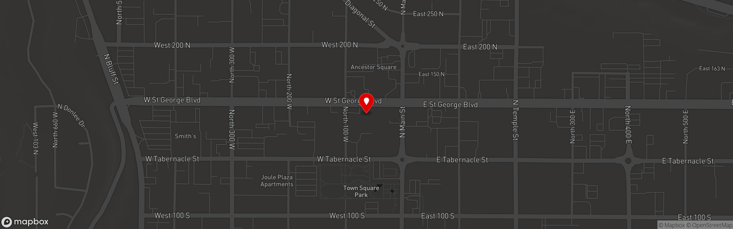 Street map pinning Hive 435 Taphouse in Hive 435 Tap House