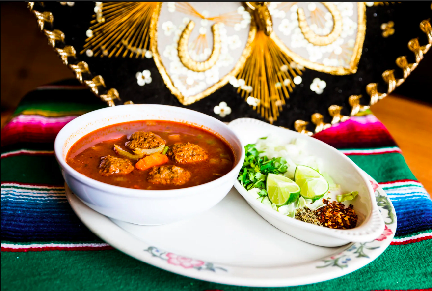 Albóndigas Soup - Menu - Los Pinos Mexican Restaurant - Mexican Restaurant  in Orting, WA