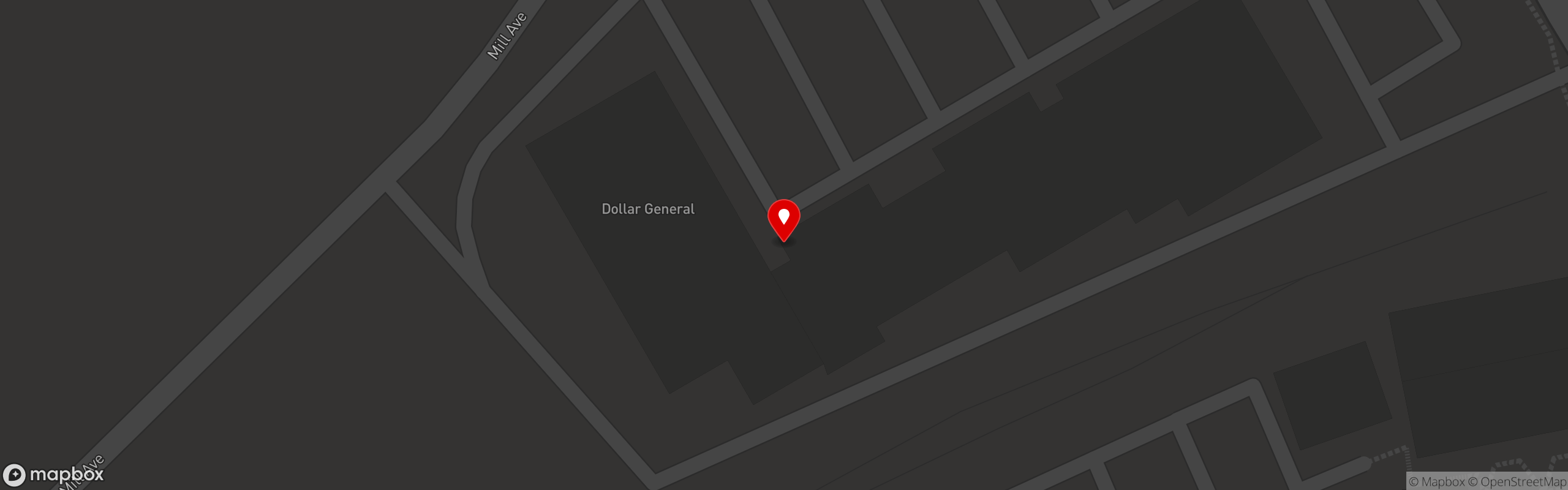 Street map pinning Montague's Restaurant in Montague's Restaurant