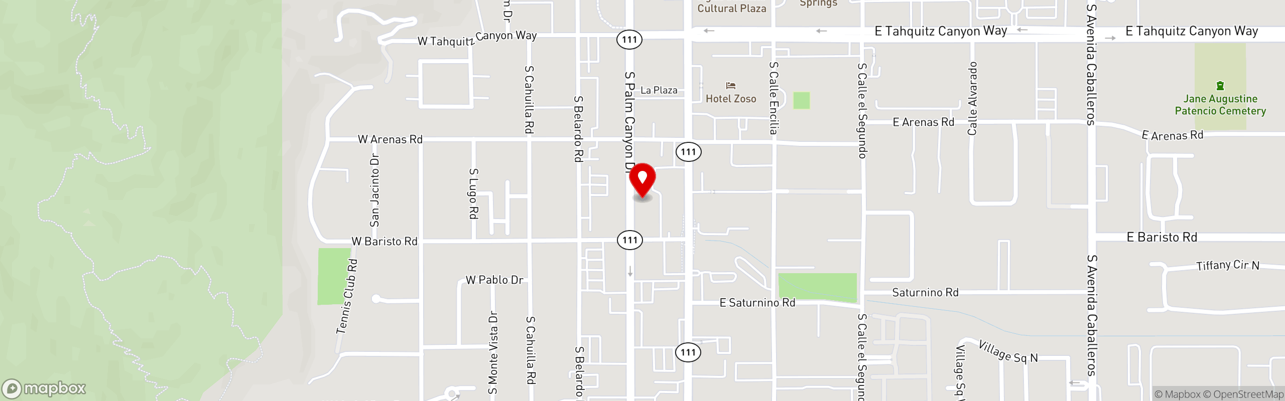 Street map pinning Rooftop 262 in Rooftop 262