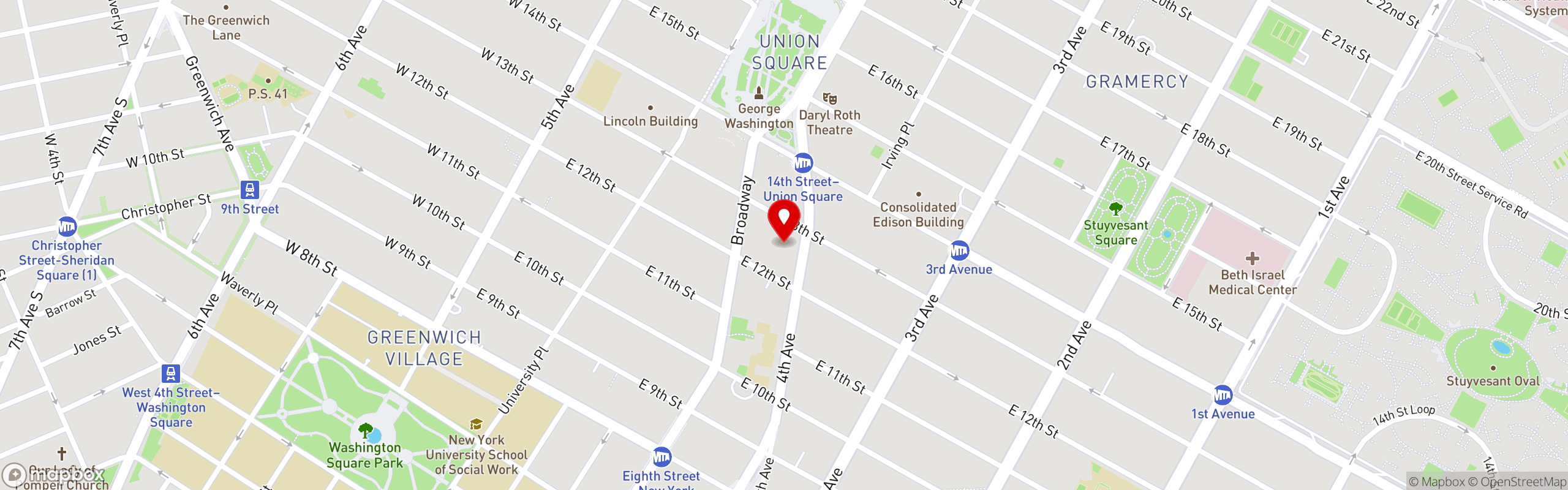 Street map pinning Bar Ambra in Bar Ambra