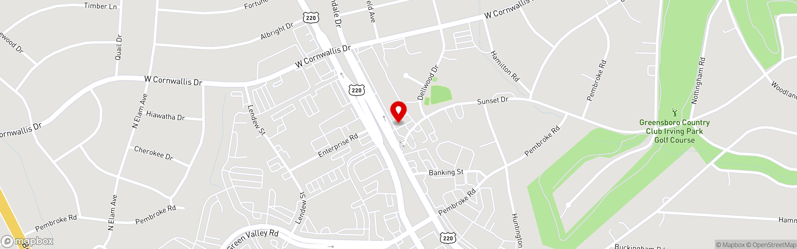 Directions Elizabeth's Pizza Lawndale Restaurant in Greensboro, NC