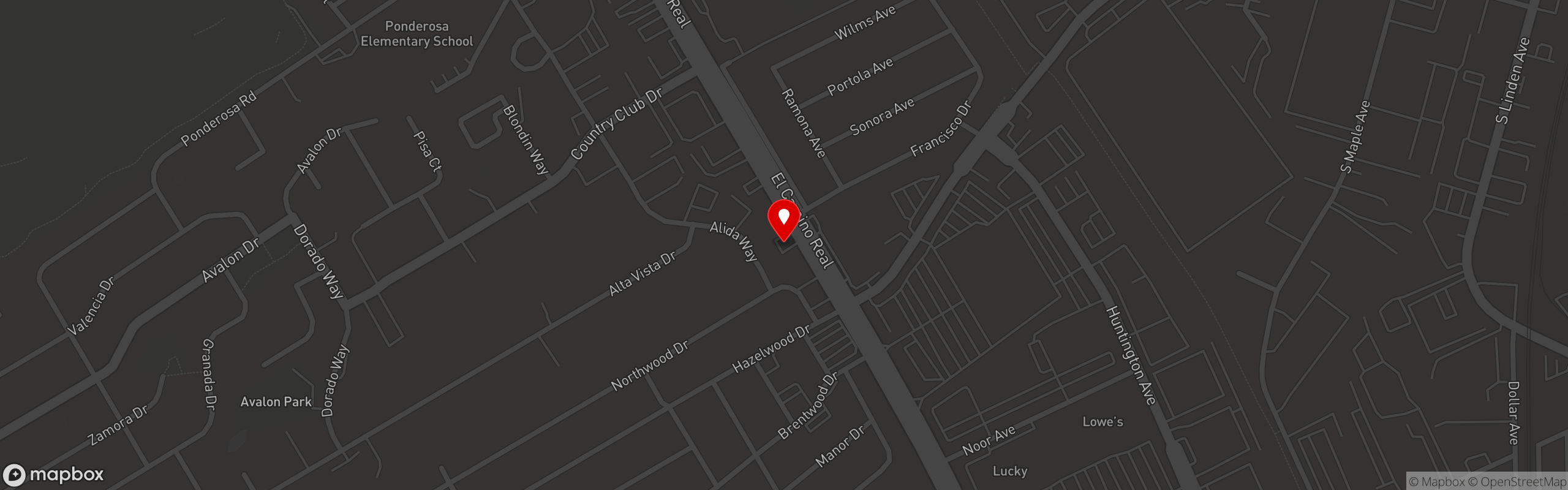 Street map pinning Boracay Garden & Grill in Boracay Garden & Grill