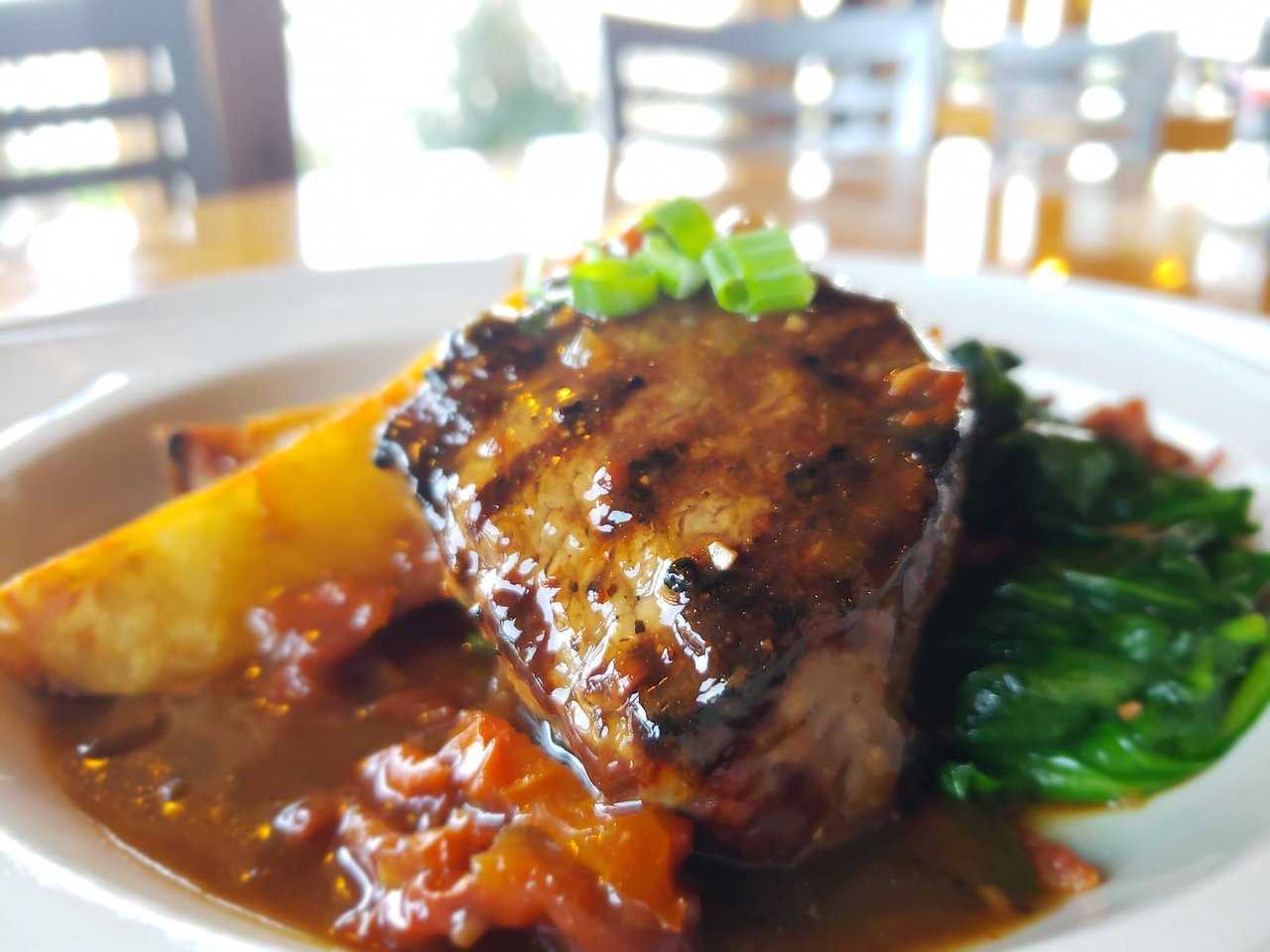 David's Classic Steak Diane - Picture of Blue Heron Restaurant, Titusville  - Tripadvisor